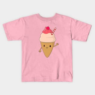 Kawaii Ice Cream T-Shirt Kids T-Shirt